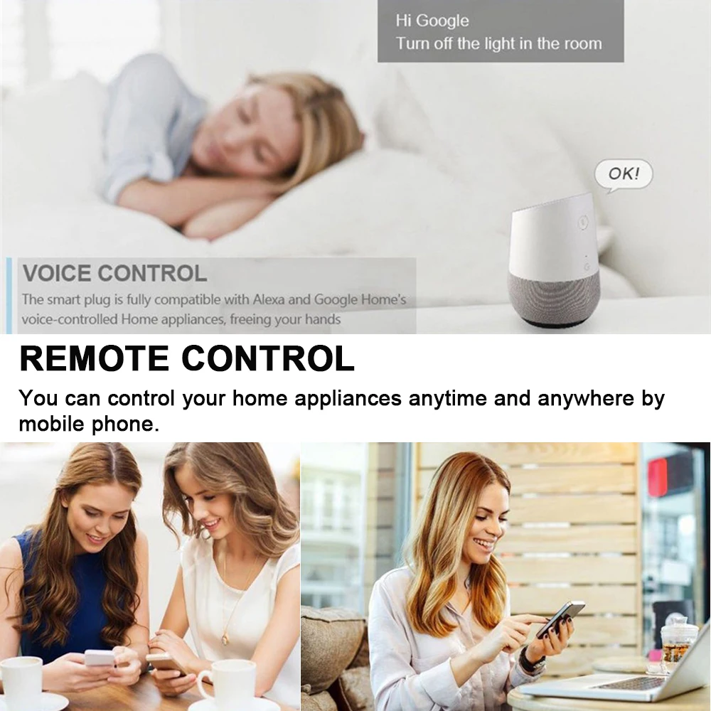 Интеллектуальная беспроводная (Wi Fi) Мощность полосы Защита от всплесков