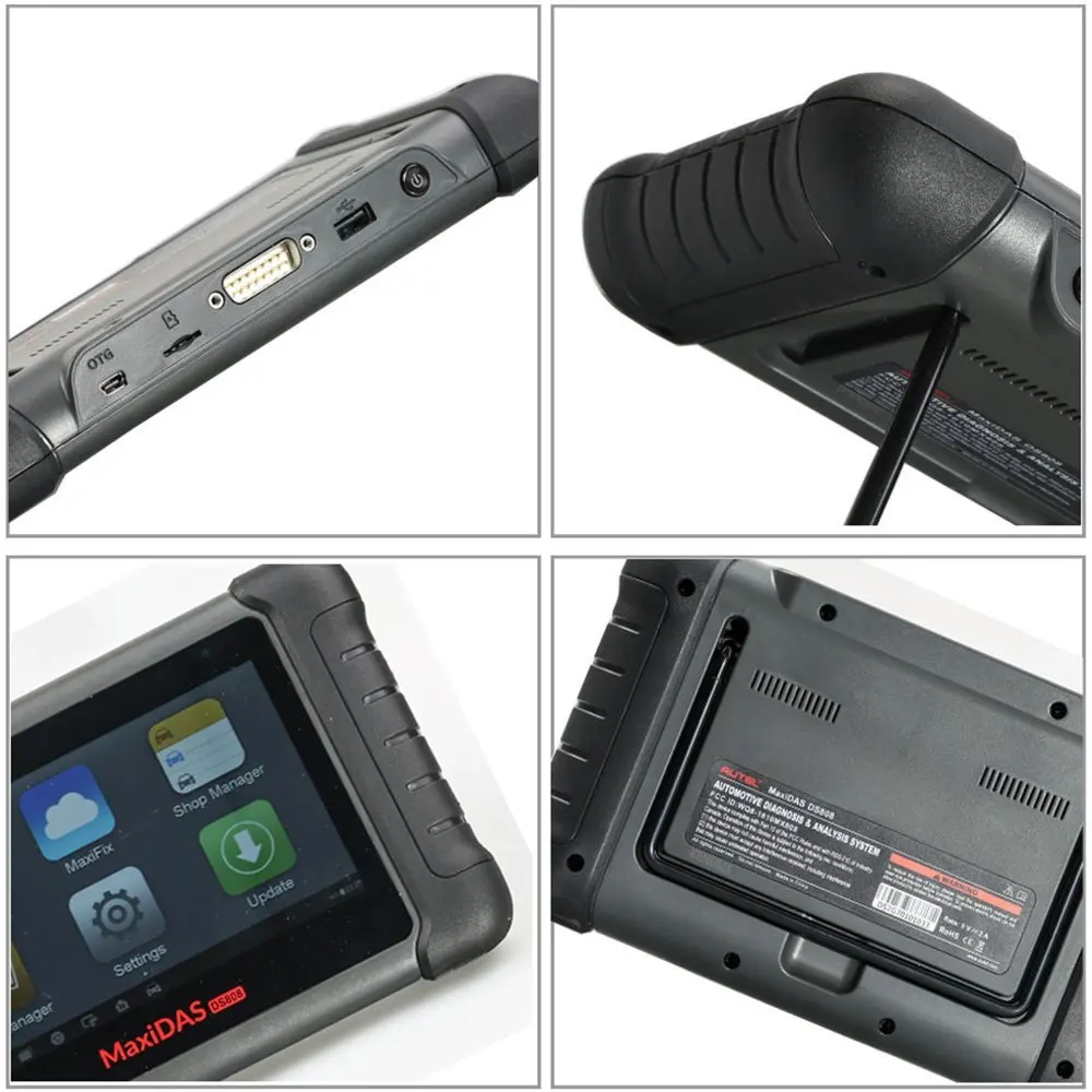 Autel MaxiDAS DS808 OBD2 Диагностический Сканер Полная система автомобильный диагностический инструмент с ключом Программирование ECU кодирование бесплатное обновление