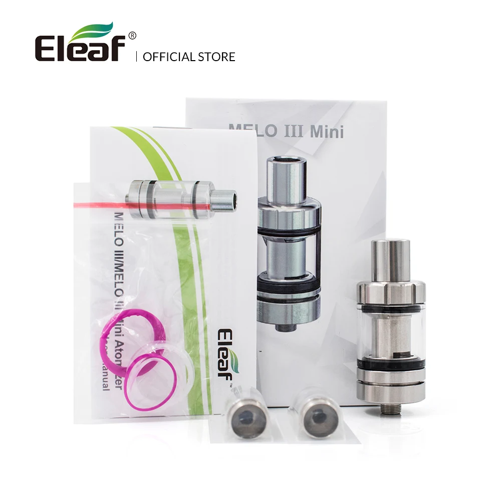 Оригинальный мини-атомайзер Eleaf MELO 3 2 мл бак с европейской головкой для