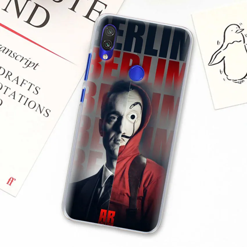 Чехол для телефона La Casa de papel для Xiao mi Red mi 7 5 6 Pro Note 7 Pro 5 5A 6 mi A1 A2 8 Lite 9 чехол