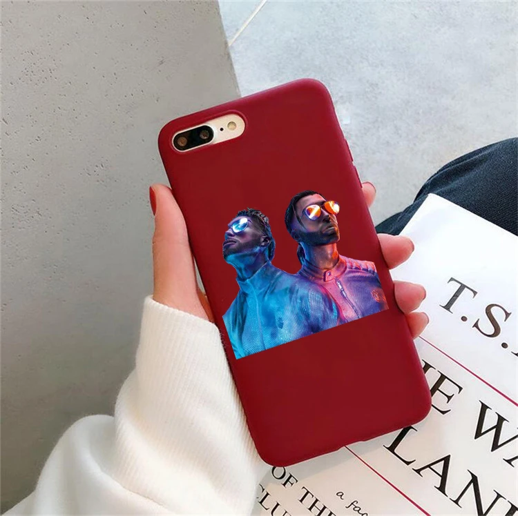 RHSR-21907 PNL Рэппер цветной мягкий силиконовый телефон чехол для iPhone 6 6s 6plus 7 7plus 8 8plus XR XS XSMAX 11 pro - Цвет: RHSR-21907