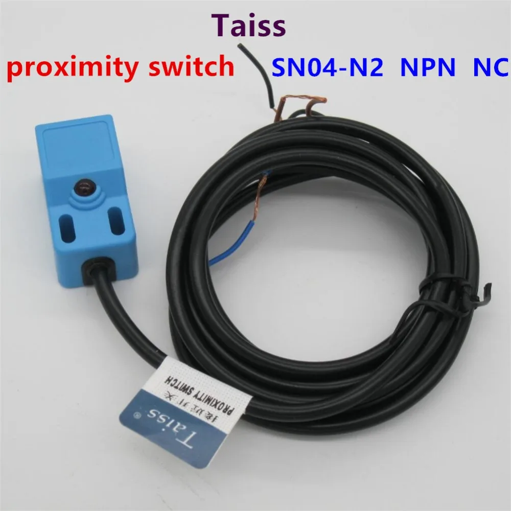 Высококачественный индуктивный датчик приближения SN04 N2 NPN 3 проводной NC 18*18*36 мм