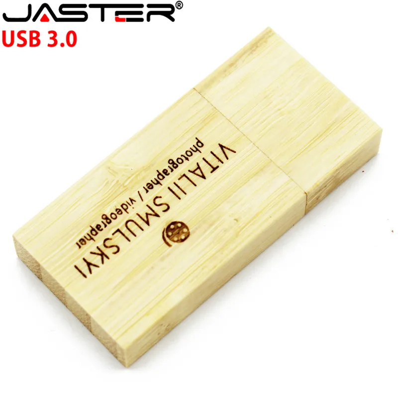 USB-флеш-накопитель JASTER деревянный с логотипом 4/8/16/32 ГБ | Компьютеры и офис