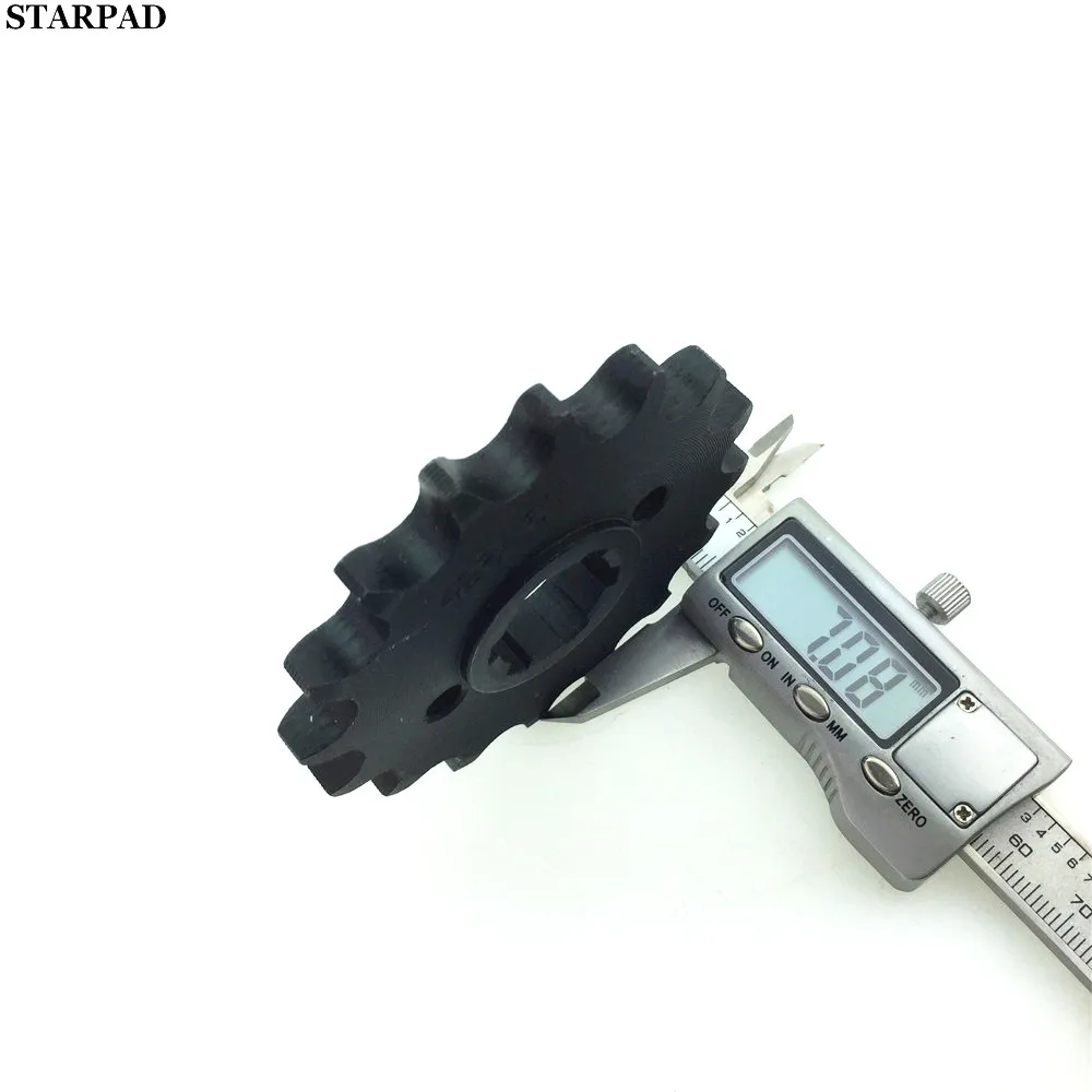 STARPAD цепь мотоцикла ремонт 13 14 15 16 17 зуб 428 520 530 Шестерня маленькая Звездочка зубная пластина