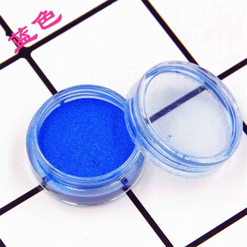 Дизайн ногтей 12 цветов жемчужный порошок тени для век Перламутровые высокий