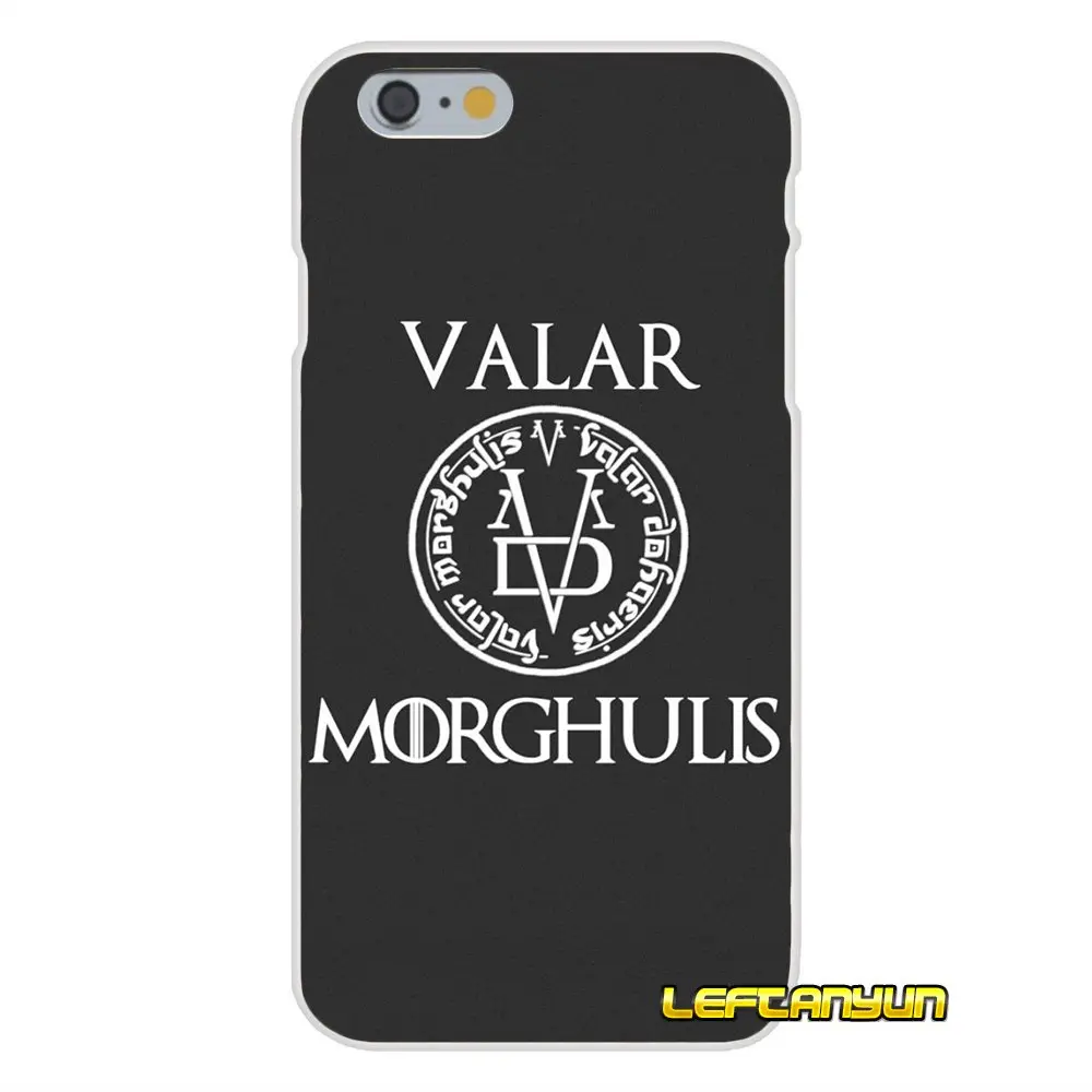 HanHent Valar Morghulis чехол &quotИгра престолов&quot для Sony Xperia M2 M4 M5 E3 XA Aqua Z Z1 Z2 Z3 Z5 compact LG K4 7 8 10