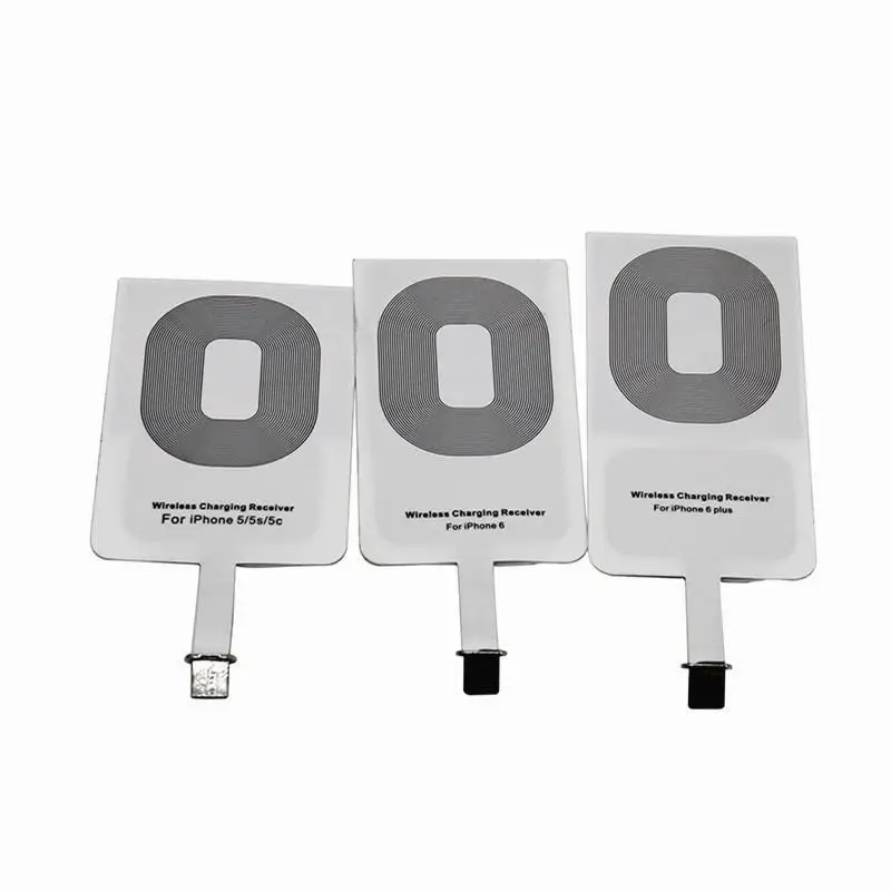 Горячая Qi стандарт Беспроводное зарядное устройство приемник стикер для Apple iPhone 5