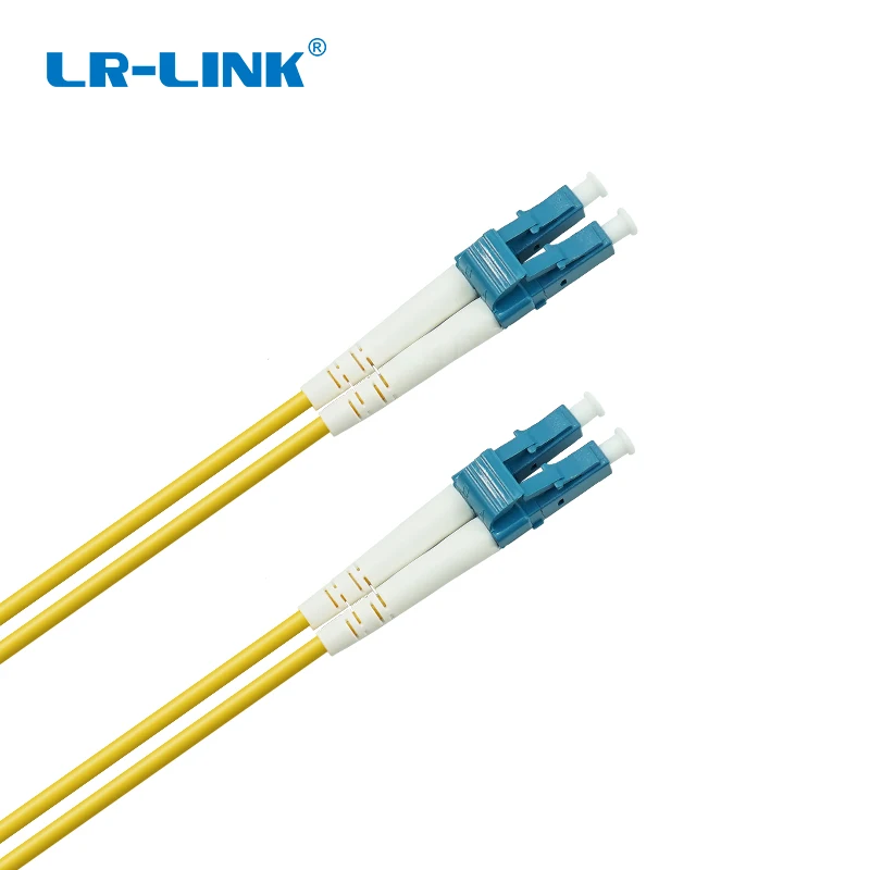 LR-LINK двойной LC к гигабитный 1Gb волоконно-оптический Джампер SM дуплексный