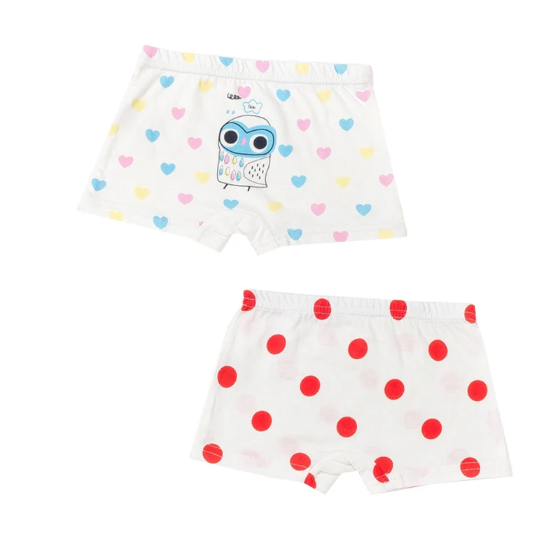 2 шт./компл. хлопковые трусы для девочек с мультяшным принтом|baby underwear|underwear baby