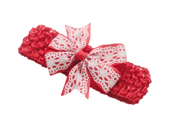 Повязка на голову для маленьких девочек детские вязаные повязки с цветочным