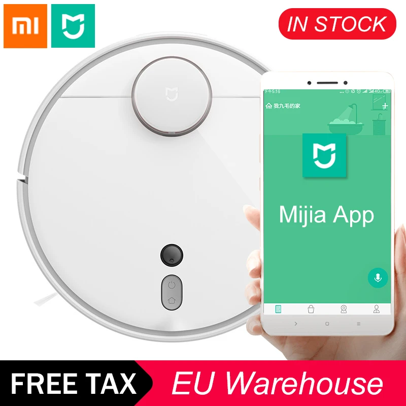Новый Xiaomi Mi робот пылесос 1s для дома LDS зарядка Смарт планируемый wifi приложение