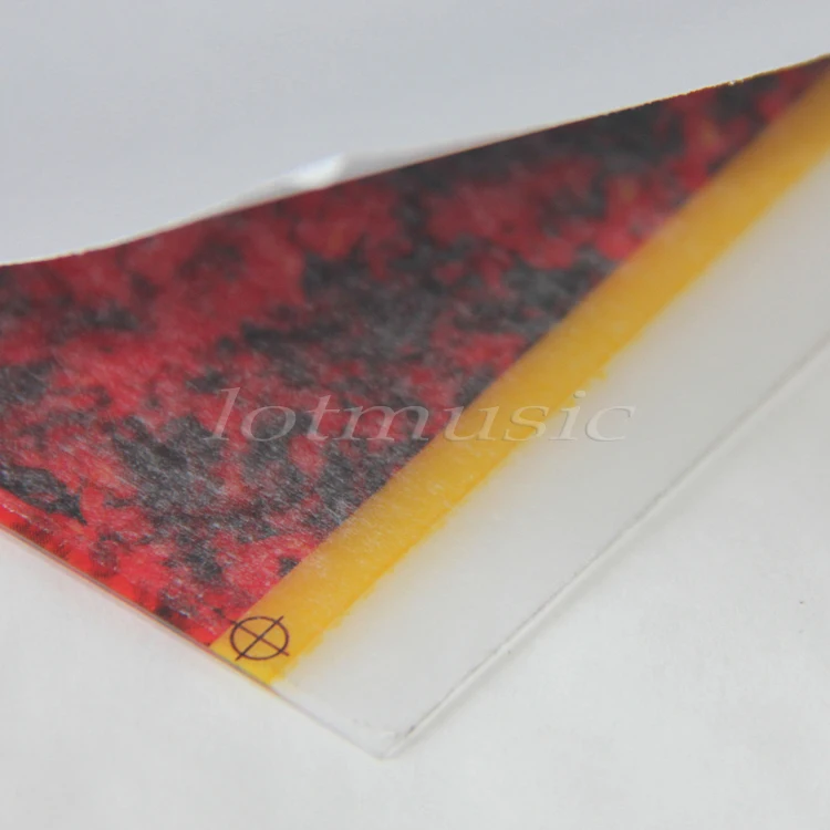 2 шт. черепаховая оболочка акустическая гитара защита от царапин плоская