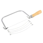 Mayitr нержавеющая сталь фреза для воска изготовление 5 ломтиков проволока режущая струна DIY нож для мыла пила инструменты для изготовления