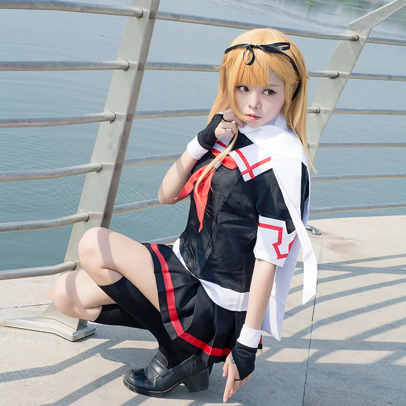 Аниме Kantai Коллекция Shigure Косплей Костюм на заказ | Тематическая одежда и униформа