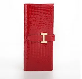 100%Brand Hot Sale New Fashion Ladies Clutch Genuine Leather Purse Women's Wallets Cowhide Long Design Free Shipping | Багаж и сумки