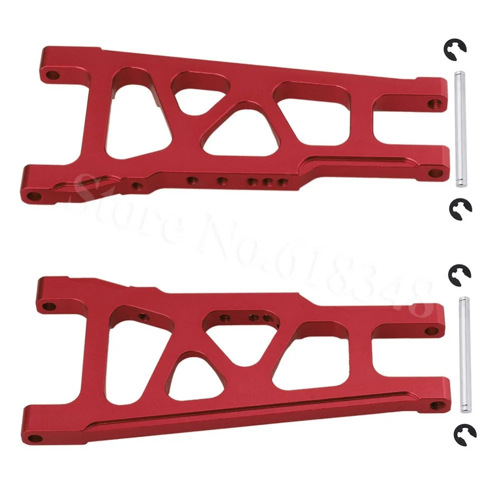 Для 1/10 Traxxas Slash 4x4 алюминиевая передняя/задняя подвеска левая и правая A-Arms Stampede обновленные части 3655x XO-1 w/TSM