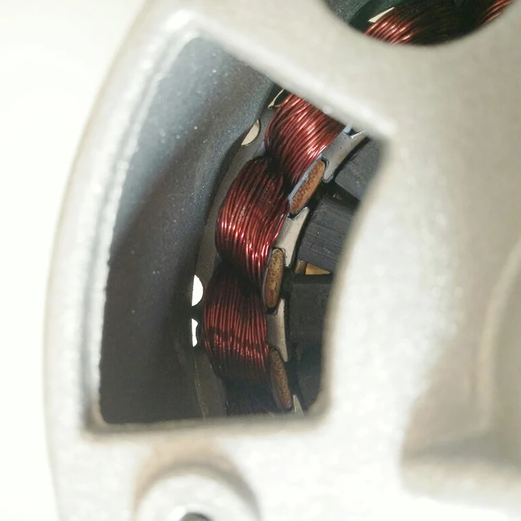 Pulley type permanent magnet 220v1500w tile small new pure copper wire package high power household alternator