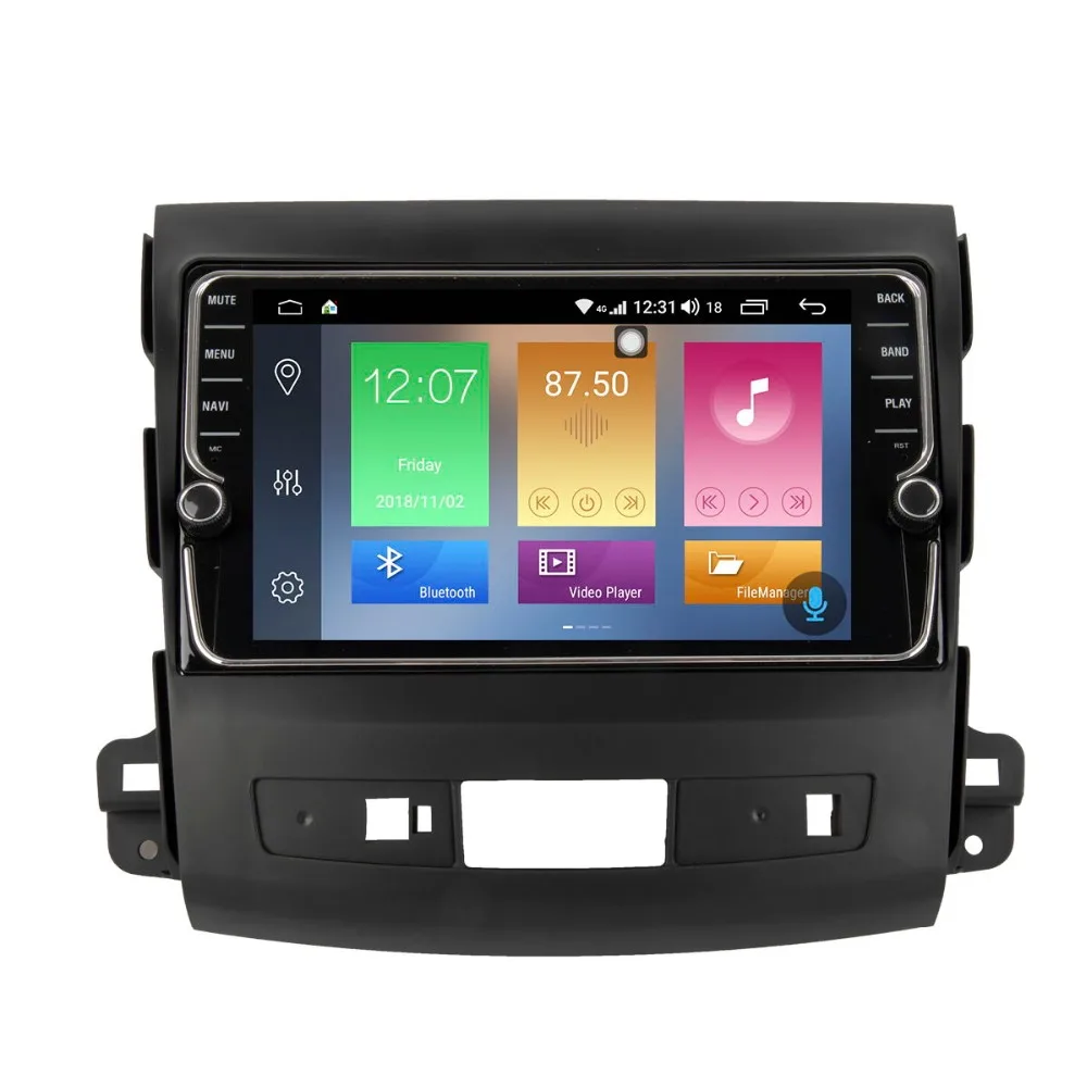 9 &quotAndroid 8 1 полный сенсорный экран 4G сеть автомобиля DVD GPS навигация для Mitsubishi Outlander