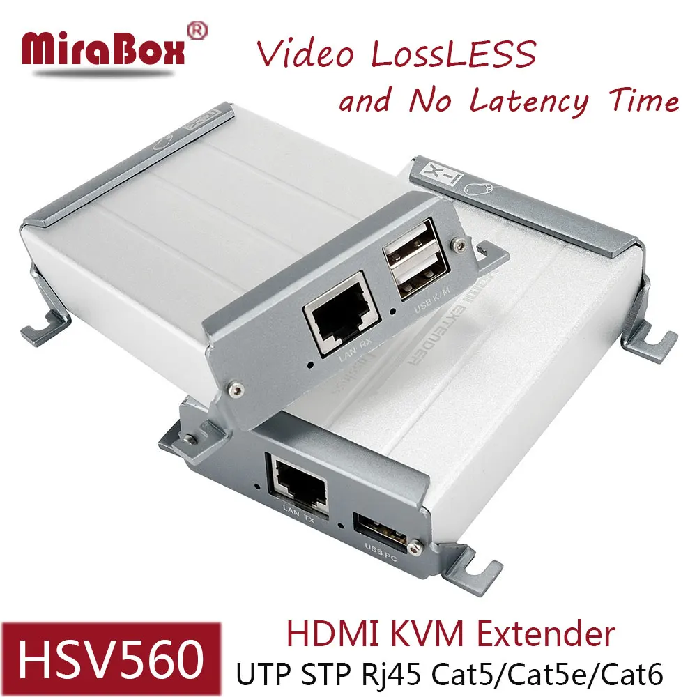 80 м HDMI KVM удлинитель USB передатчик и приемник 1080p по UTP STP Cat5/5e/Cat6 Rj45 сеть Ethernet