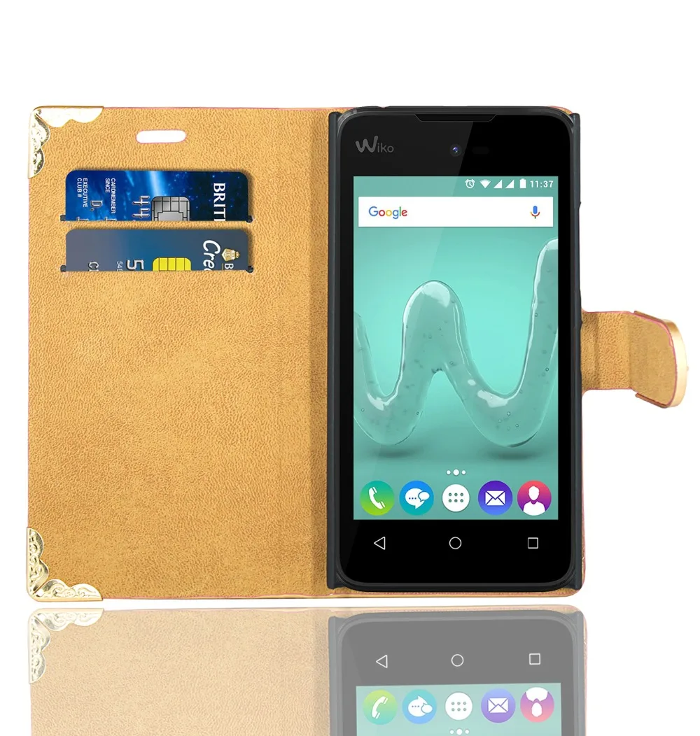 Шикарный чехол для Wiko Sunny/Wiko Sunset 2 кошелек кожаный чехол-подставка Coque/чехол для Wiko Sunny/Wiko Sunset 2