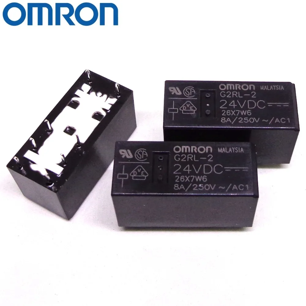 OMRON Реле G2RL-2 12VDC G2RL-2 24VDC G2RL-2 48VDC G2RL-2 12V 24V 48V 8A абсолютно и реле