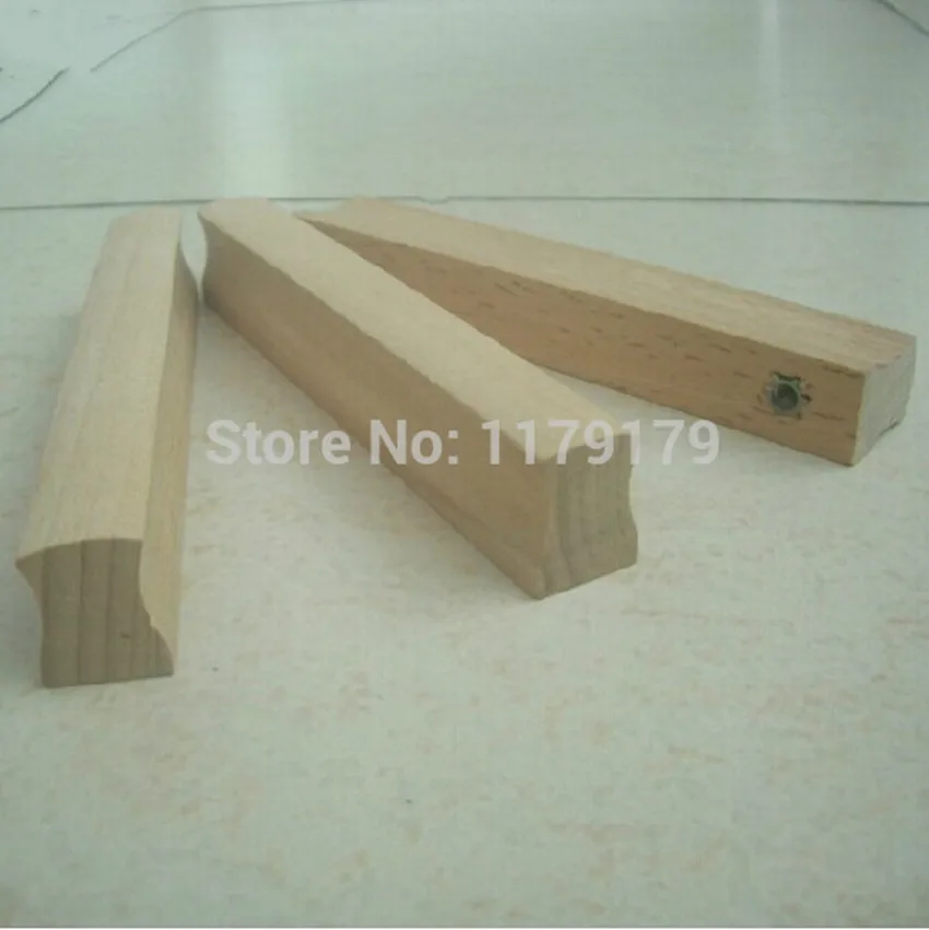 96 мм деревянные ручки Буковые для ящиков шкафа комода 3 75 дюйма современная