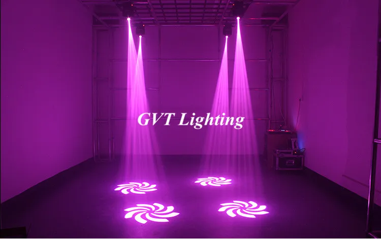 4 шт./лот белый корпус светодиодный Inno Карманный Спот мини движущийся головной