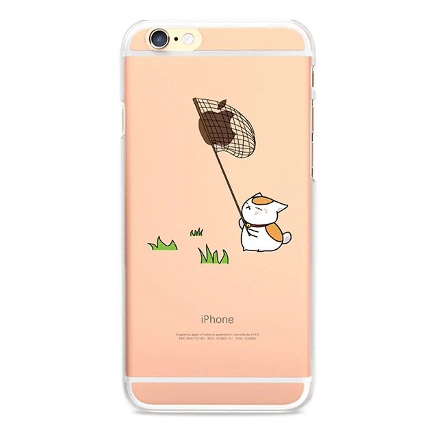 Lovely Cartoon Animals Playing Pattern Phone Case for IPhone 5 5S 5C 6 6S 7 Plus Cases 4 4S SE Back Cover | Мобильные телефоны и