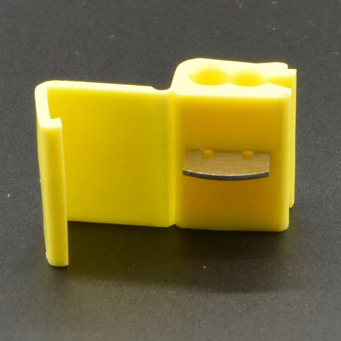 Проводки быстрый разъем для без потерь сломанной кабеля к югу от линии желтую