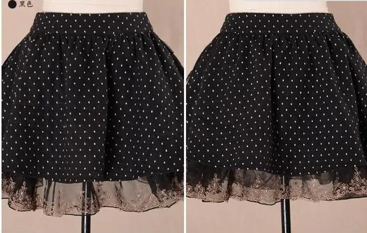 Весенняя новинка Женская юбка размера плюс xxxl Милая Кружевная юбка из органзы с вышивкой