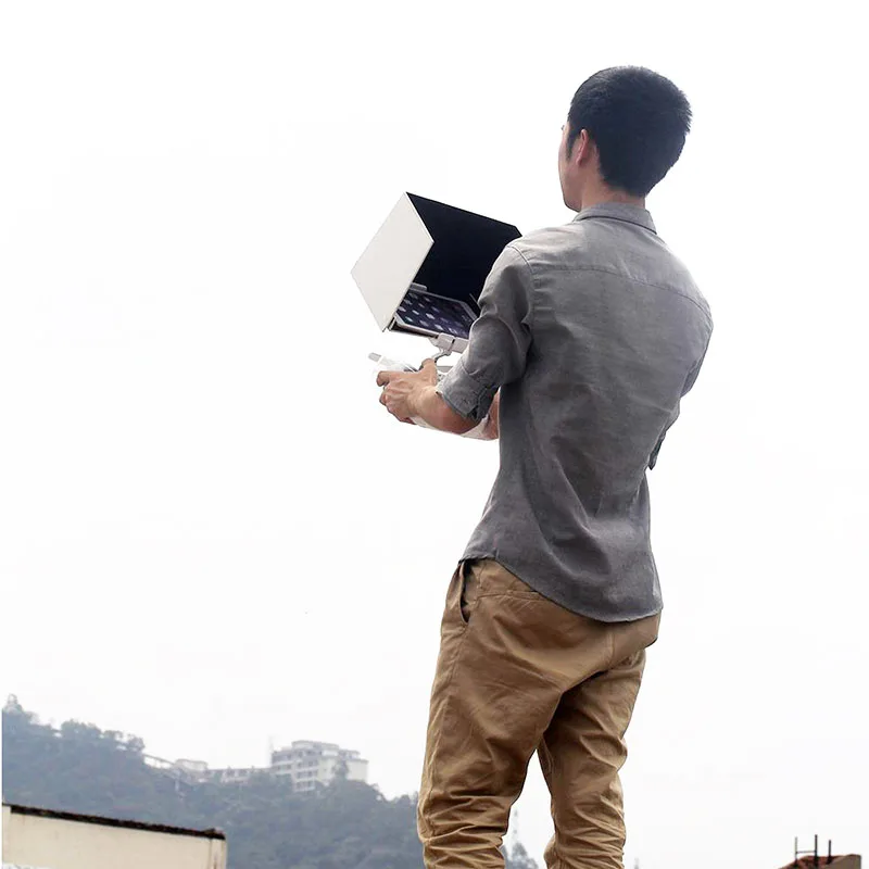 Sunnylife 9 7 дюймов планшет складной зонт &quotAIR Sun Hood RC козырек для DJI Phantom 2 3 4 Inspire 1 пульт