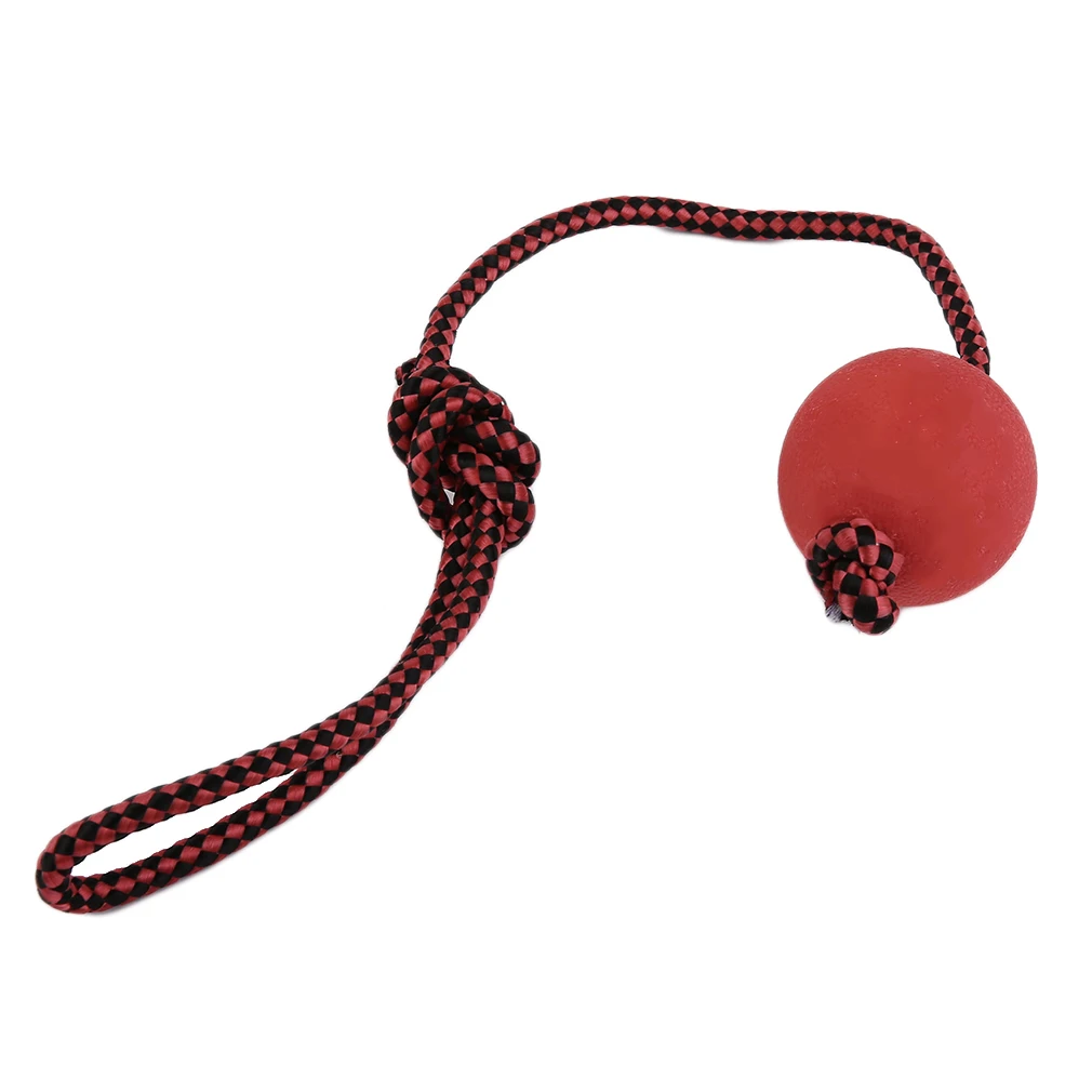 Solid Rubber Dog Chew Training Ball Toys Tooth Cleaning Toy | Дом и сад