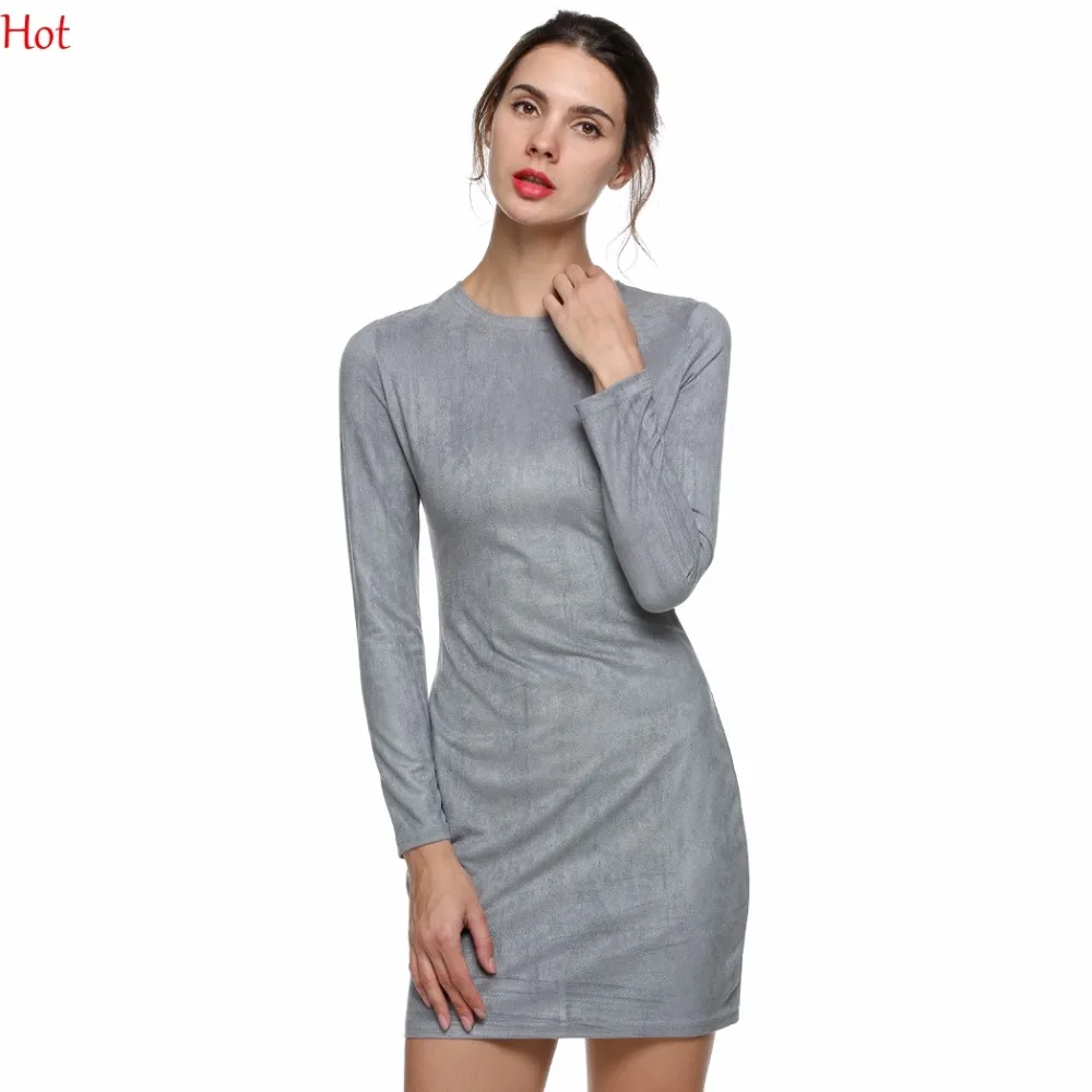 2016 с длинным рукавом Тонкий вечерние платье сексуальное Клубное Vestido туфли