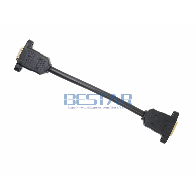 15 см HDMI 1 4 гнездовой к гнезду панельный настенный штекер с винтовым отверстием