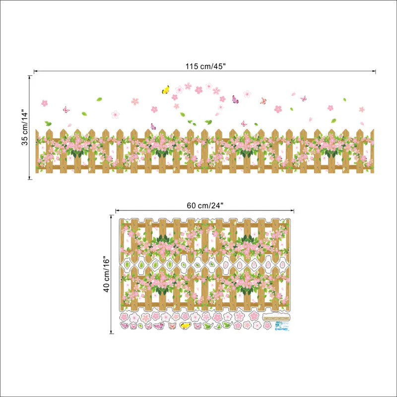 Свежий цвет деревянный забор цветок бабочка сад клевер плинтус линия флоры