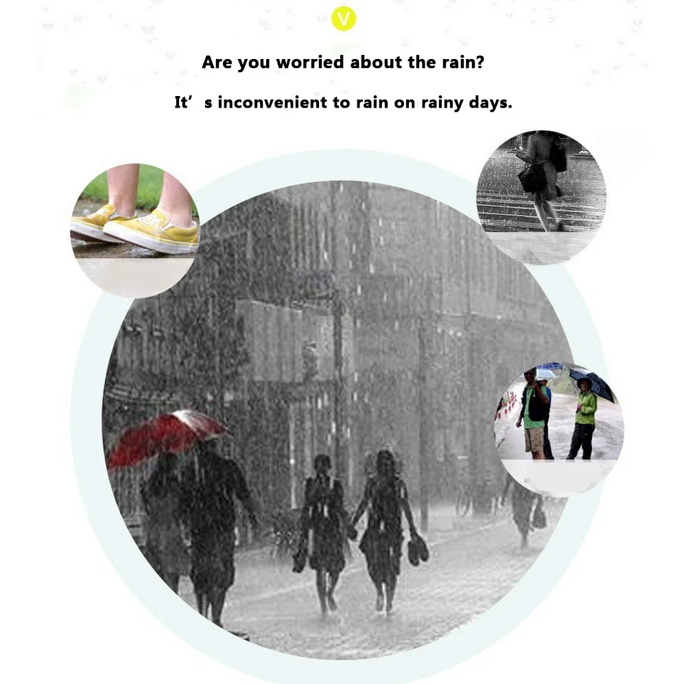 Водонепроницаемый чехол для обуви Размер S силиконовые многоразовые