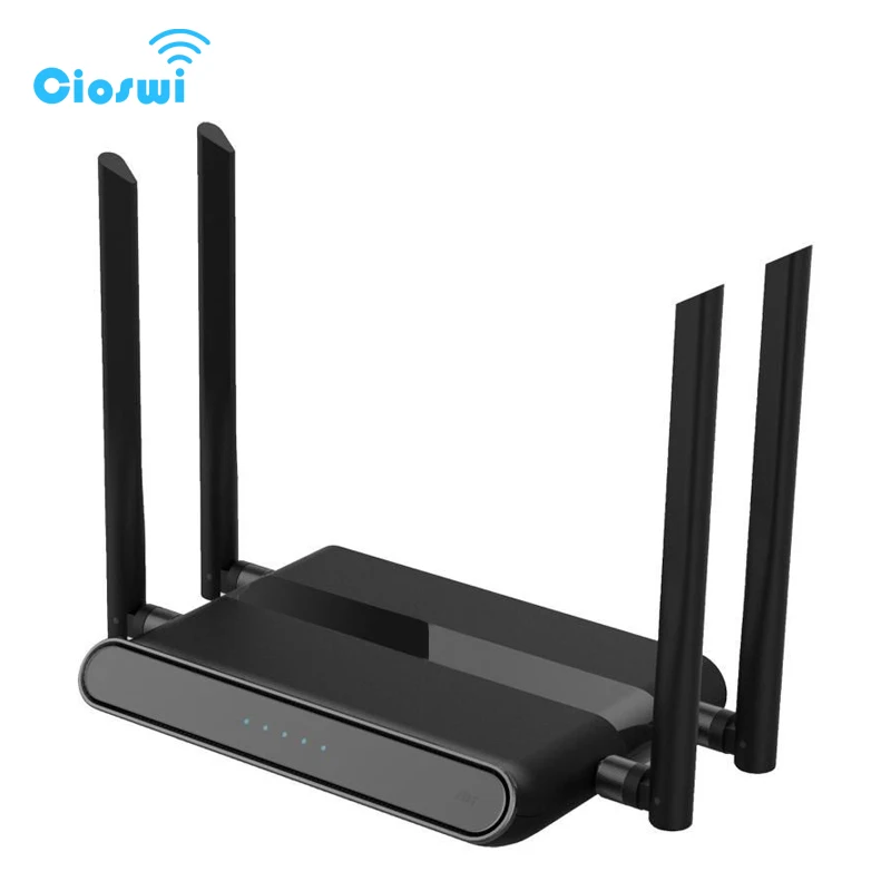 Мощный Wi-Fi роутер WAN LAN двухдиапазонный 11AC с USB портом 1167 Мбит/с 64 МБ 2,4G 5 ГГц ретранслятор Wi-Fi большого радиуса действия Openwrt AP роутер
