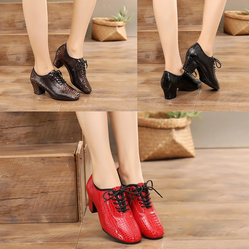 Alharbi/Обувь для бальных танцев женская обувь латинских модная квадратная танго из
