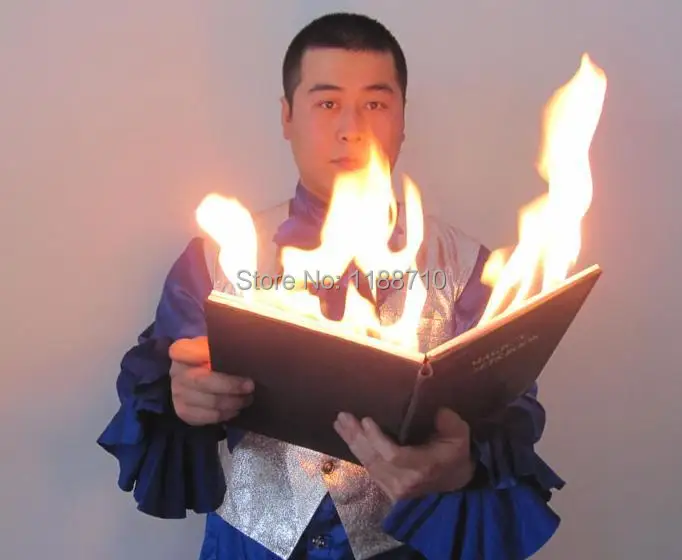 Dove &amp Fire Book-Fire Magic/Magic Trick трюк реквизит | Игрушки и хобби