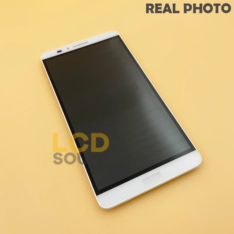 6 0 дюймовый ЖК дисплей для Huawei Mate 7 сенсорный экран дигитайзер в сборе с рамкой