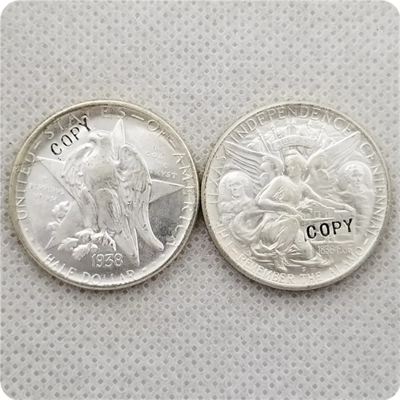 Юбилейные Монеты UNC silver USA 1934-1938 TEXAS | Дом и сад