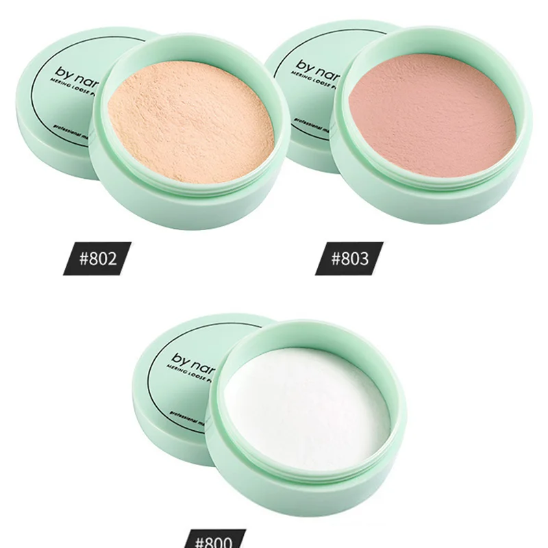 1 шт. рассыпчатая пудра для лица контроль жирности водостойкая натуральная