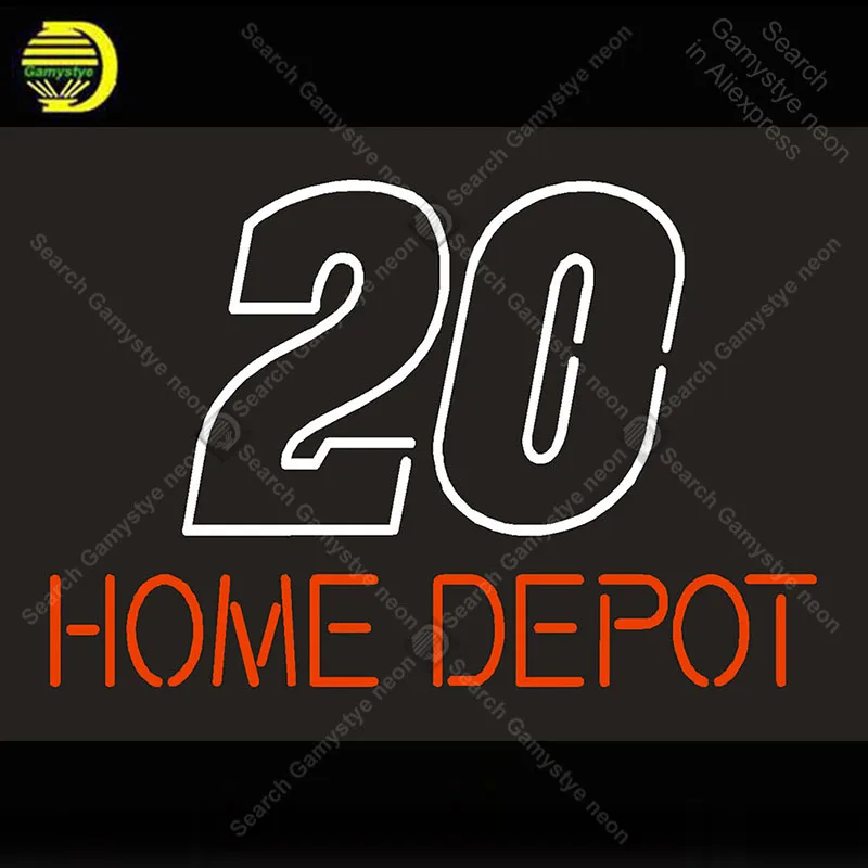 

20 Depot Neon Signs Real Glass Tube Handcraft neon lights Sign Recreation Room Home Wall Windows Iconic Sign Neon Light Art