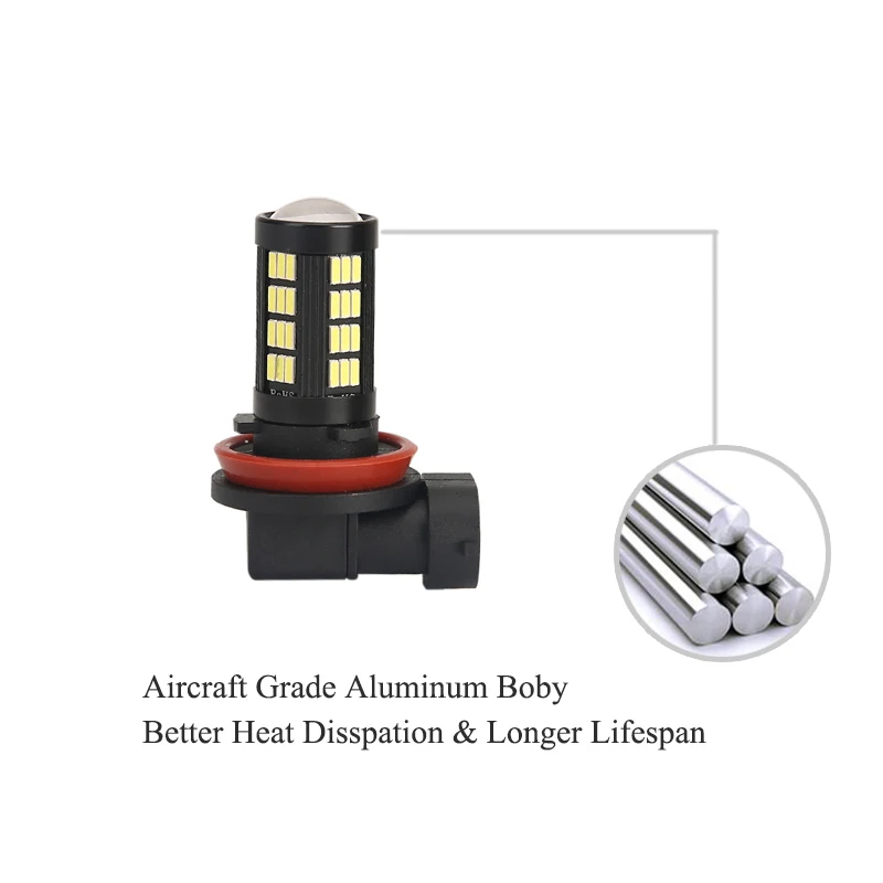 BOAOSI 2x H8 H11 Противотуманные фары дневные дальнего светильник лампы для mazda 3 5 6 xc cx 7