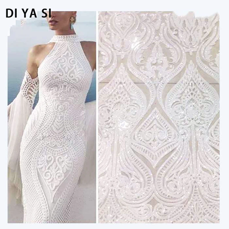 Кружевное платье цвета слоновой кости 5 ярдов/партия|Кружево| |