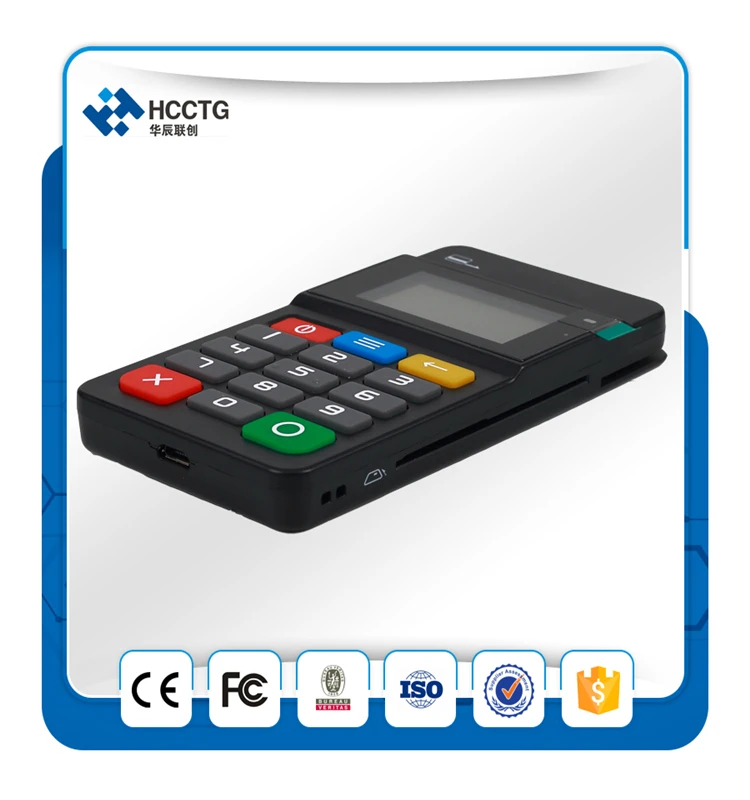 Многофункциональный мобильный мини Pos терминал MPOSHTY711 android с NFC считывателем|mini