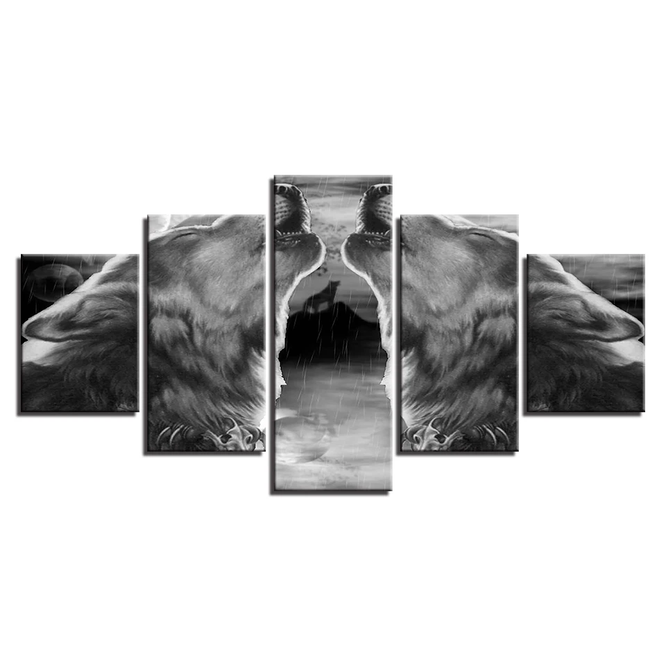 Холст HD Печать постер домашний декор настенная художественная рамка 5 шт.