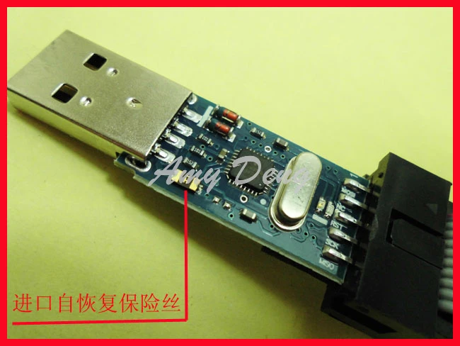 Новый бездисковый USB ASP program downloader ISP line 51 &amp AVR с корпусом программатор для защиты