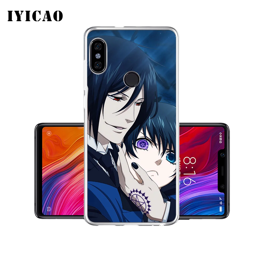 IYICAO черный мягкий силиконовый чехол для телефона Butler Xiaomi Mi 9 8 SE 6 A1 A2 Lite F1 MIX2S MIX3 TPU |