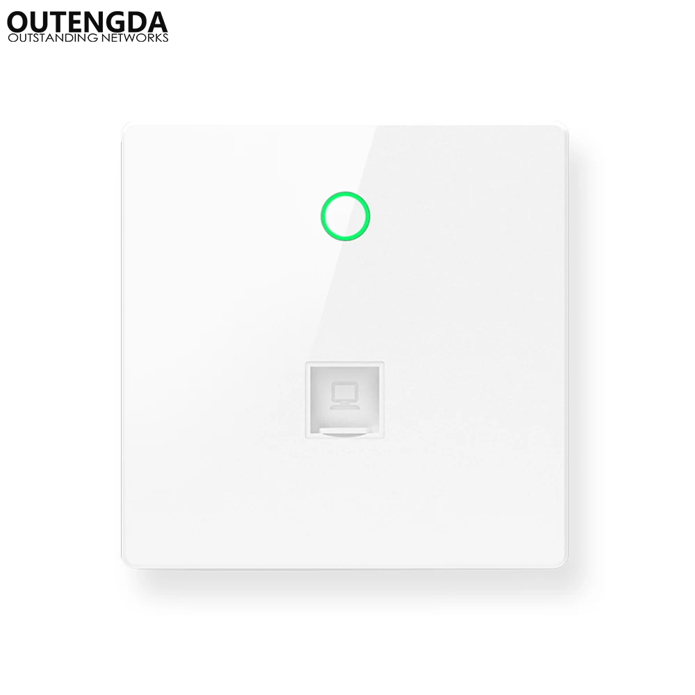 300 Мбит/с внутренняя 86 Настенная Розетка WiFi в стене точка доступа беспроводной AP WAN LAN RJ 45 порт ретранслятор маршрутизатор